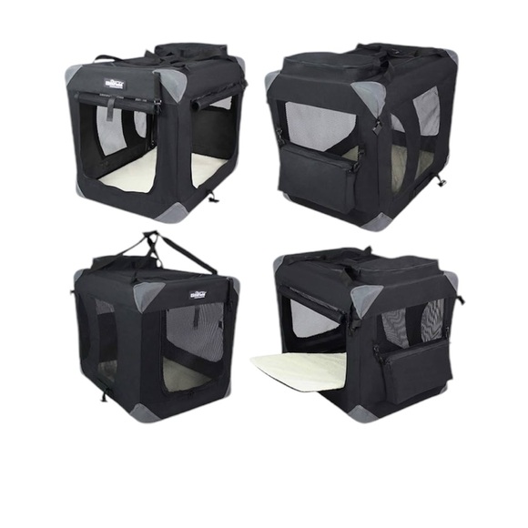 EliteField 3-door Folding Soft Dog Crate - Picture 2 of 2